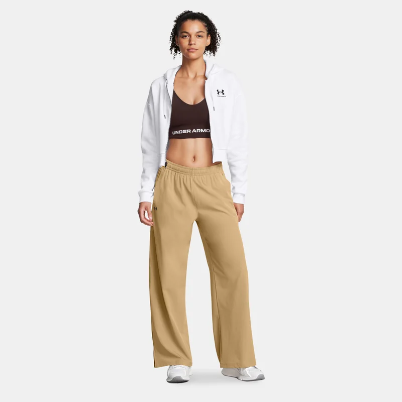 UNDER ARMOUR Women's Rival Wide Leg Pants